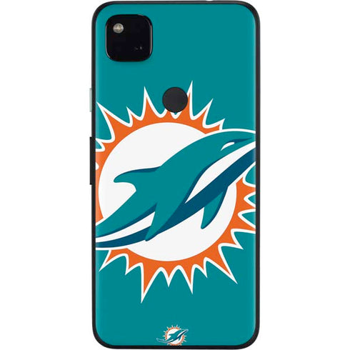 NFL Miami Dolphins Large Logo Google Pixel 4a Skin